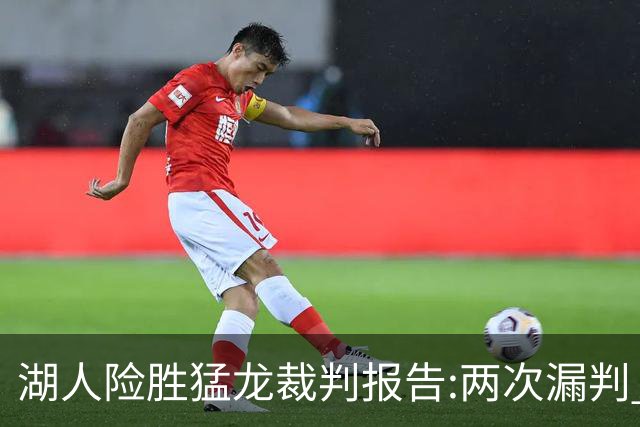 湖人险胜猛龙裁判报告:两次漏判 均对湖人不利