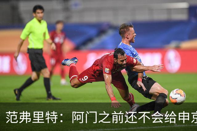 范弗里特：阿门之前还不会给申京做高吊球，他一直在成长