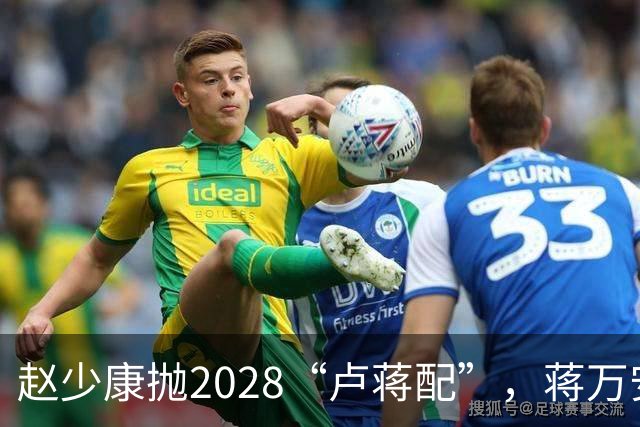赵少康抛2028“卢蒋配”，蒋万安回应不冲突，今天再表态