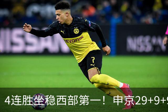 4连胜坐稳西部第一！申京29+9+9+6大爆发！杜兰特三节打卡下班！